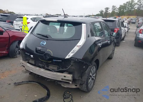 2015 Nissan Leaf Sv из США, поврежденный, VIN 1N4AZ0CP4FC327257